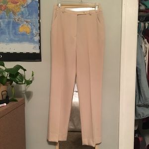 Vintage Emanuel Ungaro Beige Wool Pants